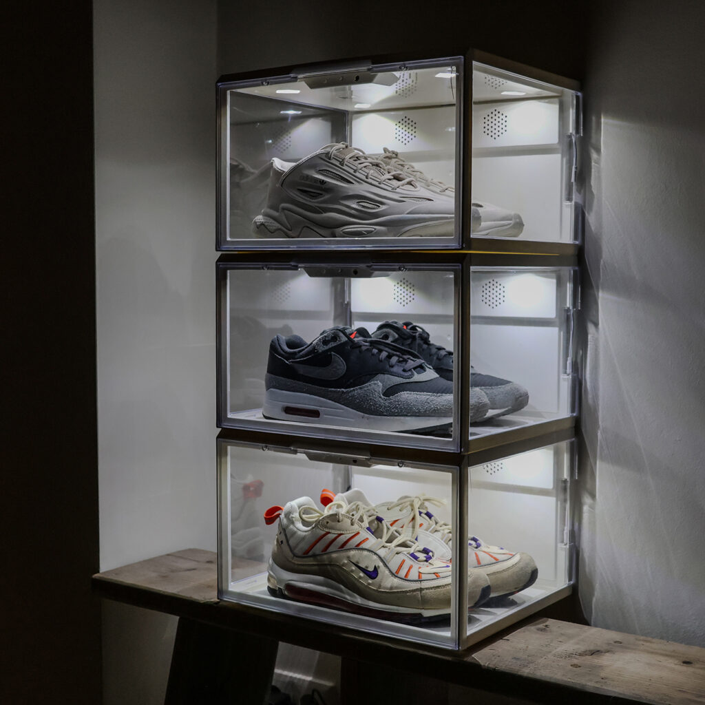 Sneakerbox LED wit