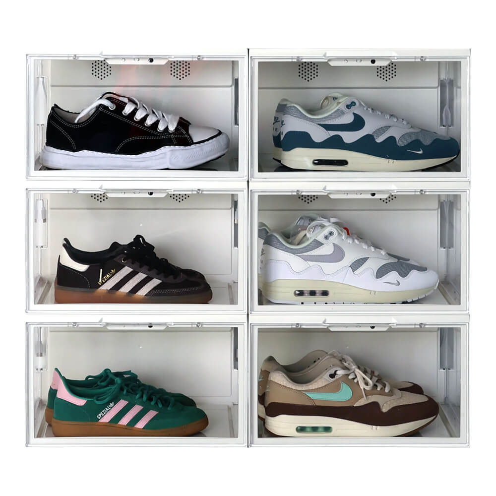 Sneakerbox LED wit 6-pack