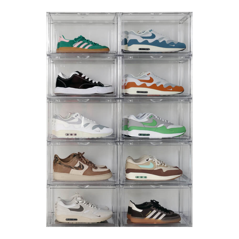 Sneakerbox transparant 10-pack