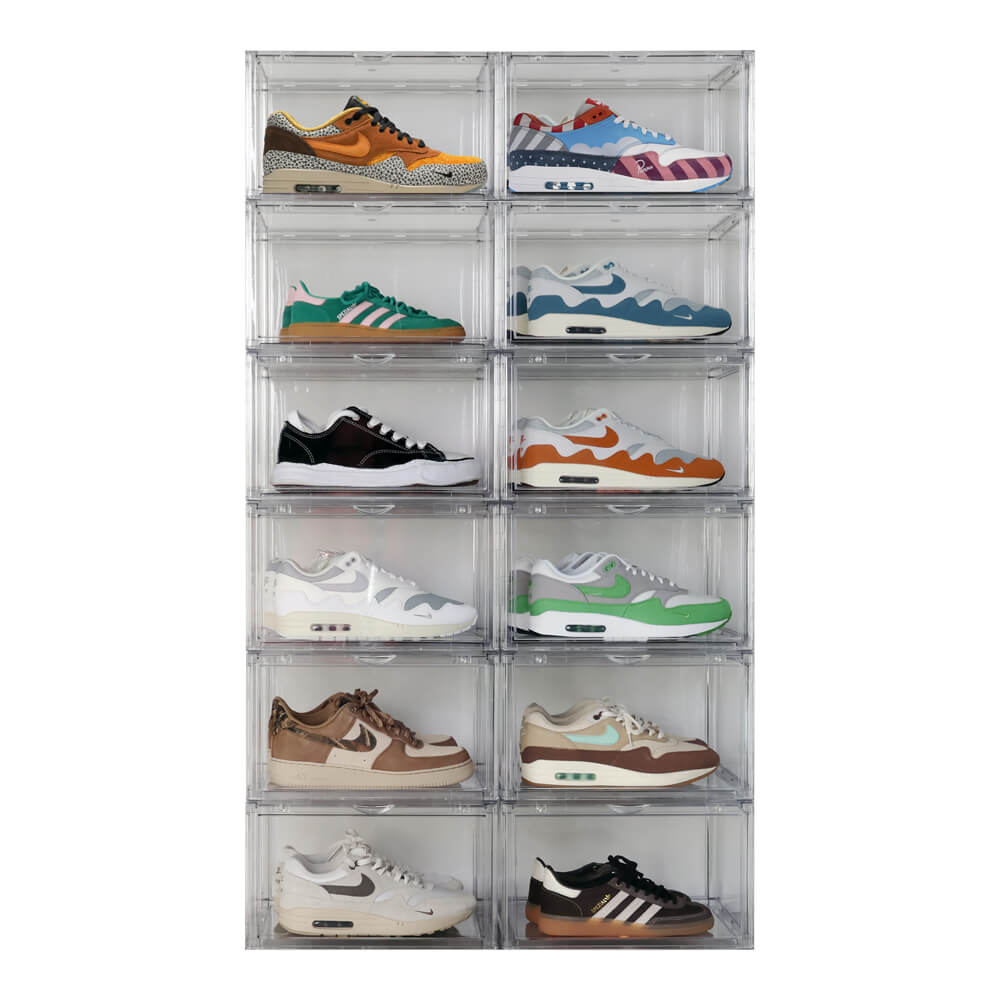 Sneakerbox transparant - 12-pack