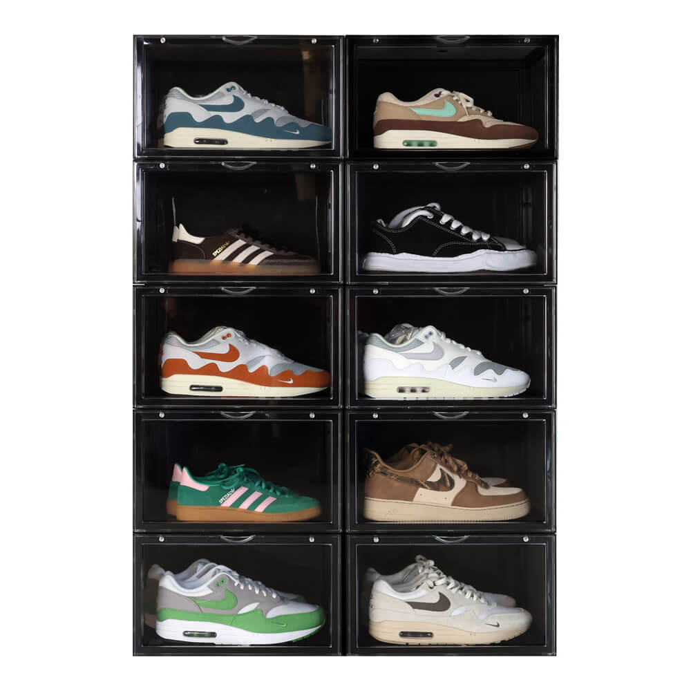 Sneakerbox zwart | 10-pack