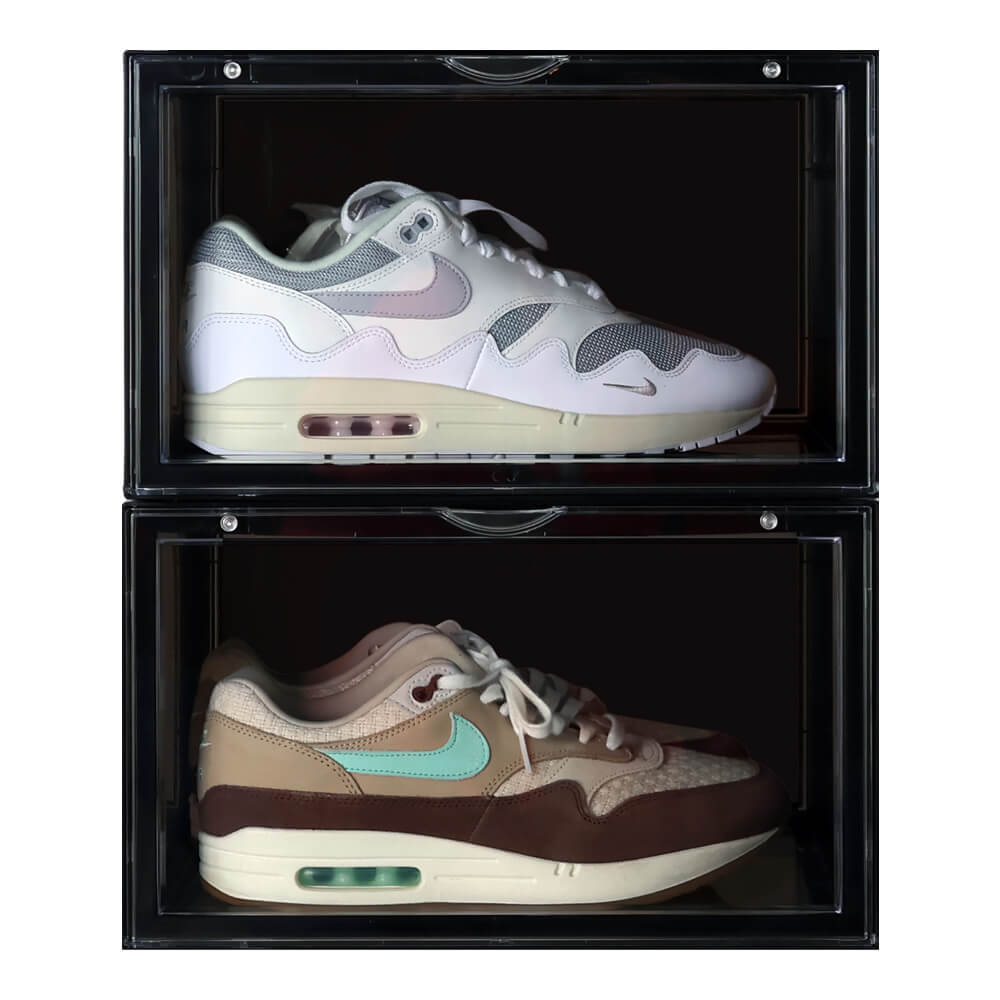 Sneakerbox zwart | 2-pack