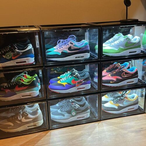 Sneakerbox LED zwart